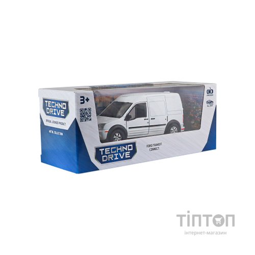 Масштабна модель автомобіля TechnoDrive Ford Transit Connect (білий) (250386W)