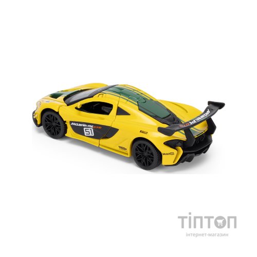 Масштабна модель автомобіля TechnoDrive McLaren P1 жовтий 124 (250943MLP1YW)