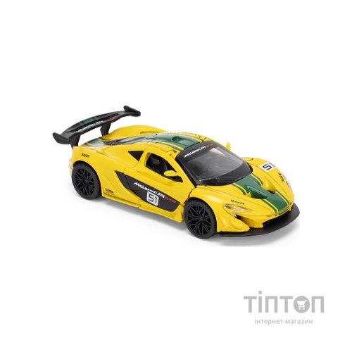 Масштабна модель автомобіля TechnoDrive McLaren P1 жовтий 143 (250946MLP1YW)