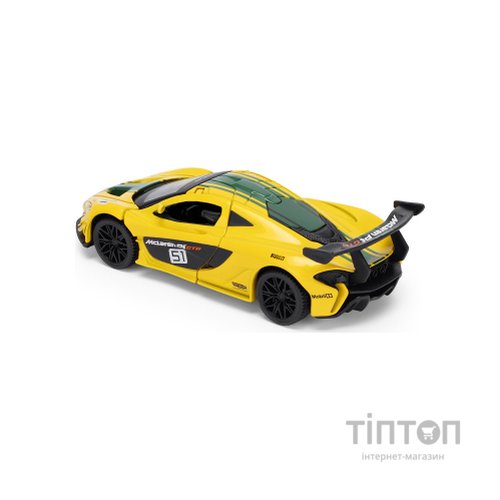 Масштабна модель автомобіля TechnoDrive McLaren P1 жовтий 143 (250946MLP1YW)