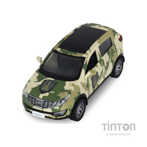 Масштабна модель автомобіля TechnoDrive серії Шеврони Героїв - Kia Sportage R - Дозор (250361MC)