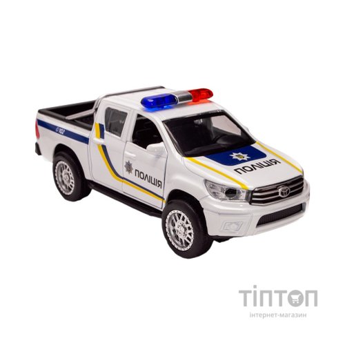 Масштабна модель автомобіля TechnoDrive Toyota Hilux Поліція (KM250426)