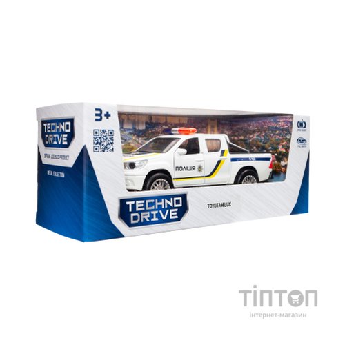 Масштабна модель автомобіля TechnoDrive Toyota Hilux Поліція (KM250426)