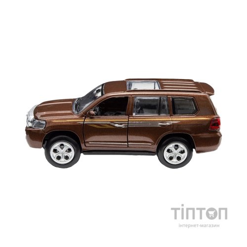 Масштабна модель автомобіля TechnoDrive Toyota Land Cruiser коричневий (KM250420)