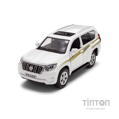 Масштабна модель автомобіля TechnoDrive Toyota Prado білий (KM250425W)