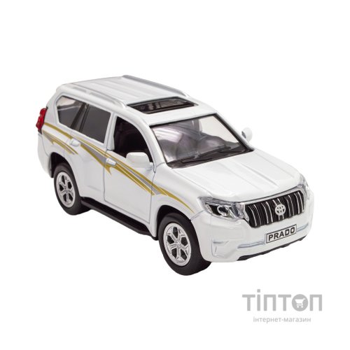 Масштабна модель автомобіля TechnoDrive Toyota Prado білий (KM250425W)