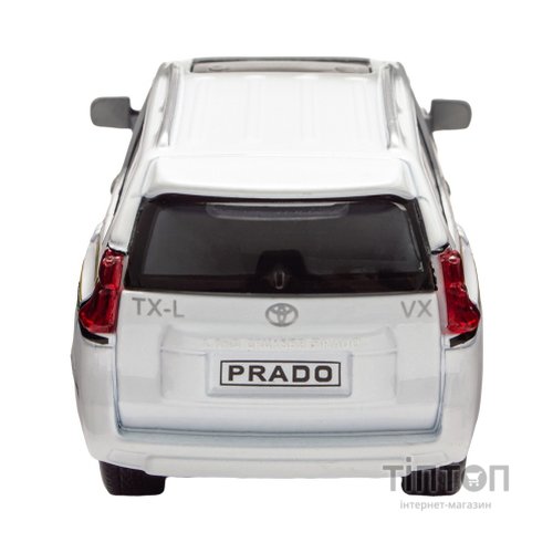 Масштабна модель автомобіля TechnoDrive Toyota Prado білий (KM250425W)