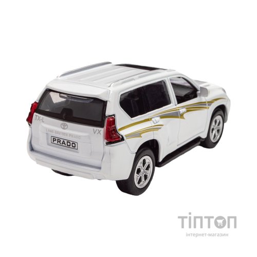 Масштабна модель автомобіля TechnoDrive Toyota Prado білий (KM250425W)