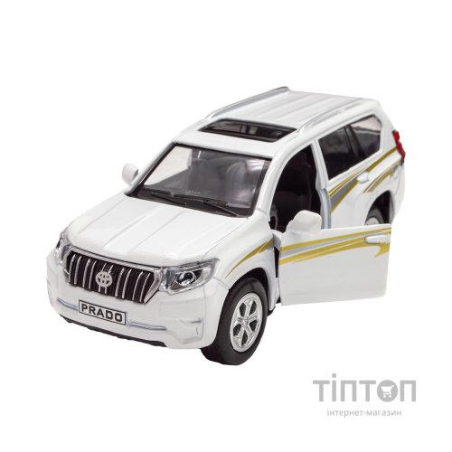 Масштабна модель автомобіля TechnoDrive Toyota Prado білий (KM250425W)
