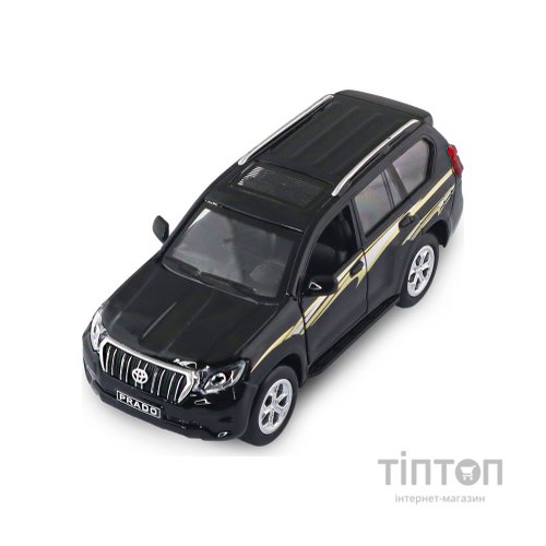 Масштабна модель автомобіля TechnoDrive Toyota Prado чорний (KM6189D)