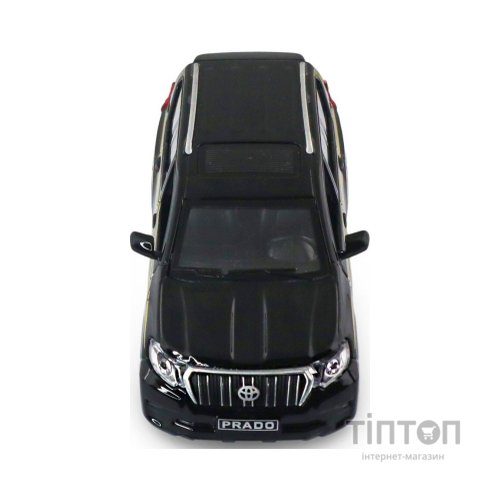 Масштабна модель автомобіля TechnoDrive Toyota Prado чорний (KM6189D)