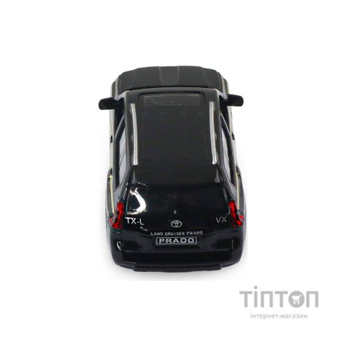 Масштабна модель автомобіля TechnoDrive Toyota Prado чорний (KM6189D)