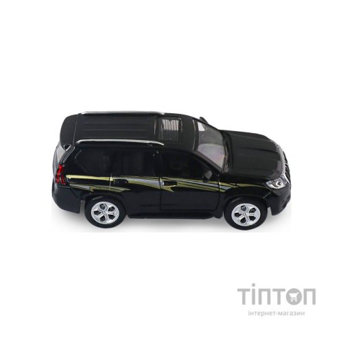 Масштабна модель автомобіля TechnoDrive Toyota Prado чорний (KM6189D)