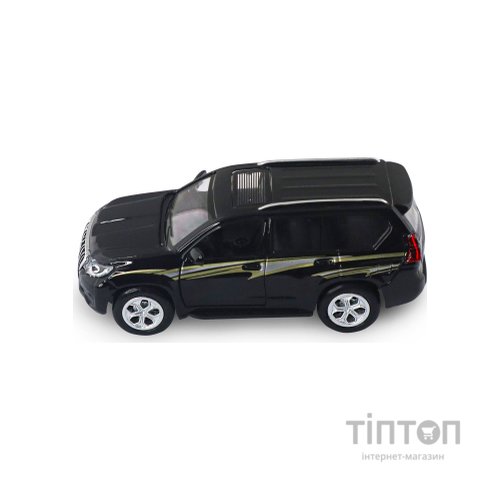 Масштабна модель автомобіля TechnoDrive Toyota Prado чорний (KM6189D)