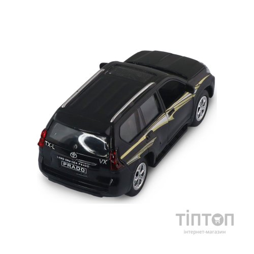 Масштабна модель автомобіля TechnoDrive Toyota Prado чорний (KM6189D)