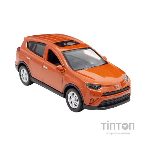 Масштабна модель автомобіля TechnoDrive Toyota RAV4 помаранчевий (KM250422)