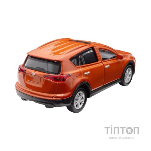 Масштабна модель автомобіля TechnoDrive Toyota RAV4 помаранчевий (KM250422)