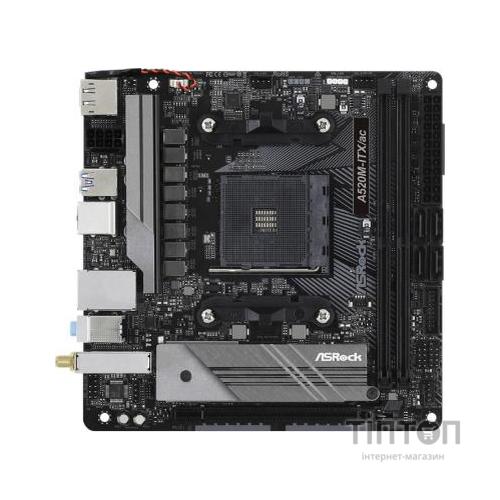 Материнська плата ASRock A520M-ITX/AC