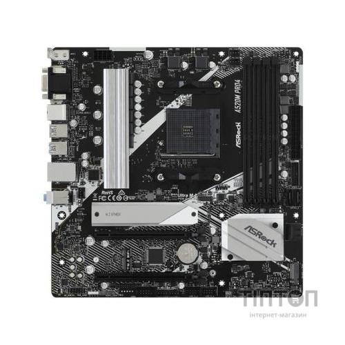 Материнська плата ASRock A520M PRO4