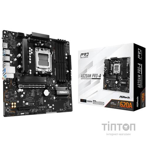 Материнська плата ASRock A620AM Pro-A Socket AM5