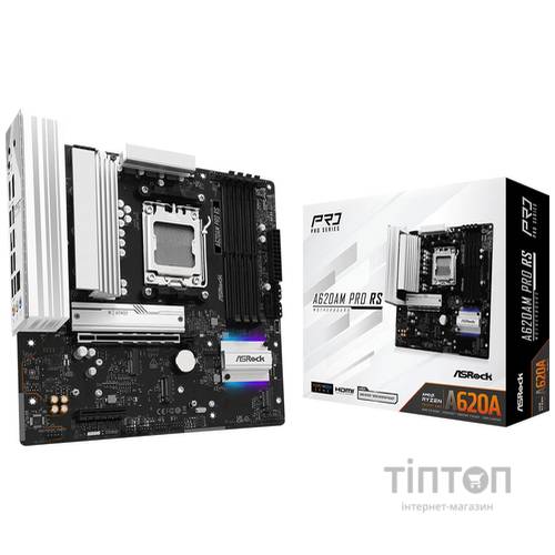 Материнська плата ASRock A620AM Pro RS Socket AM5