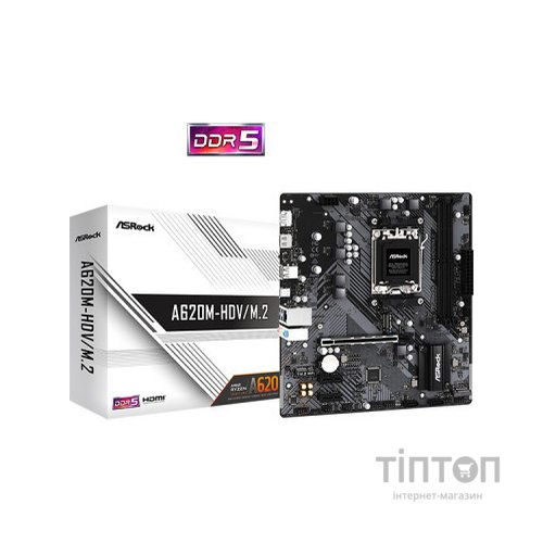 Материнська плата ASRock A620M-HDV/M.2