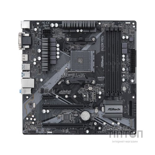 Материнська плата ASRock B450M PRO4 R2.0