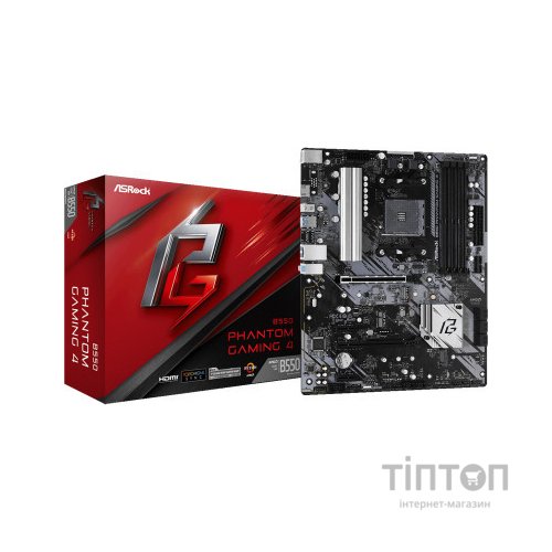 Материнська плата ASRock B550 PHANTOM GAMING 4