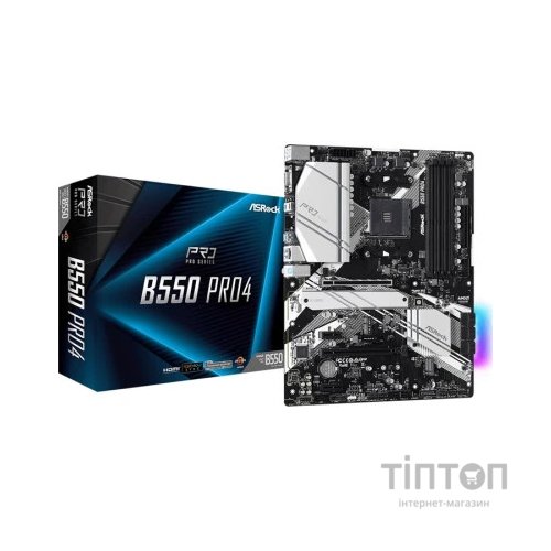 Материнська плата ASRock B550 PRO4
