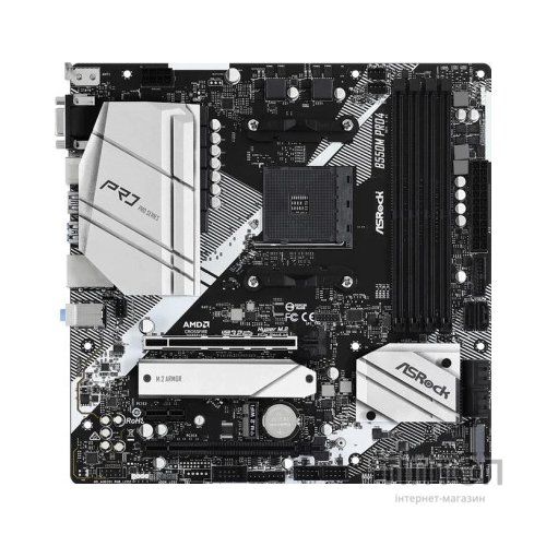 Материнська плата ASRock B550M PRO4