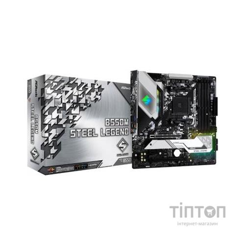 Материнська плата ASRock B550M STEEL LEGEND