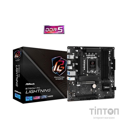 Материнська плата ASRock B760M PG LIGHTNING