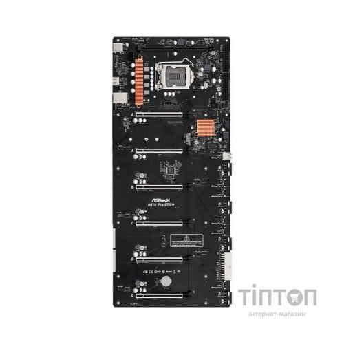 Материнська плата ASRock H510PROBTC+ (H510 PRO BTC+)