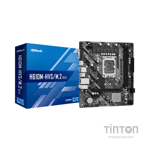 Материнська плата ASRock H610M-HVS/M.2 R2.0