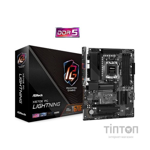 Материнська плата ASRock X670E PG LIGHTNING