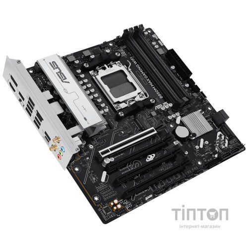 Материнська плата Asus B850M Max Gaming WiFi Socket AM5