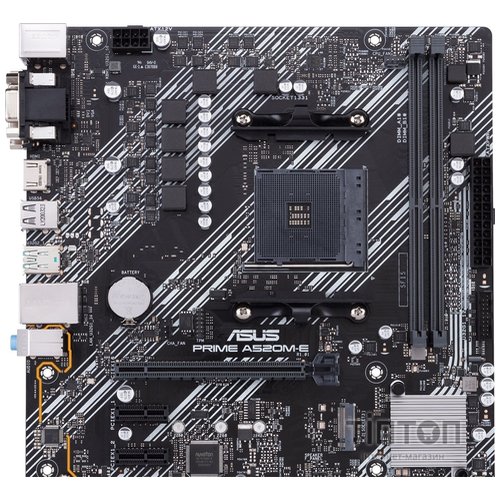 Материнська плата Asus Prime A520M-E/CSM Socket AM4