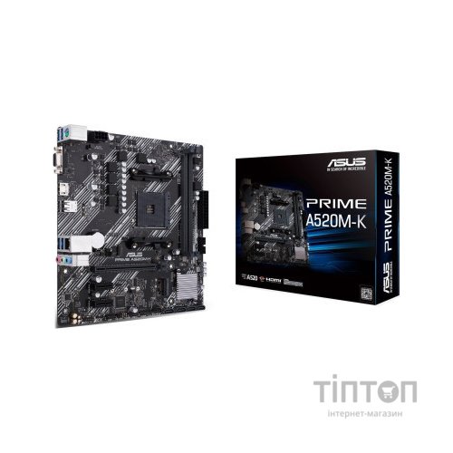 Материнська плата ASUS PRIME A520M-K