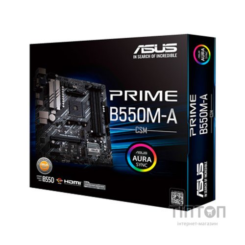 Материнська плата ASUS PRIME B550M-A/CSM