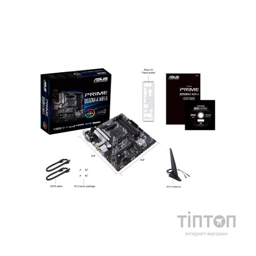 Материнська плата ASUS PRIME B550M-A WIFI II
