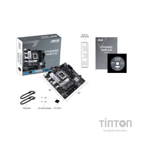Материнська плата ASUS PRIME B660-PLUS D4