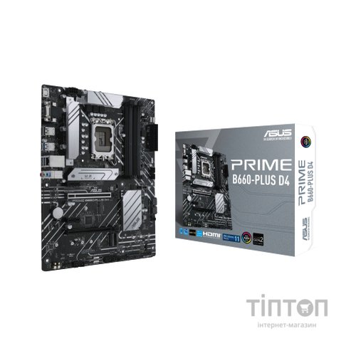 Материнська плата ASUS PRIME B660-PLUS D4