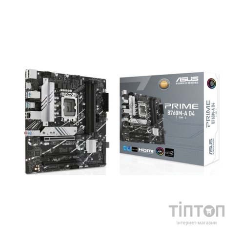 Материнська плата ASUS PRIME B760M-A D4-CSM