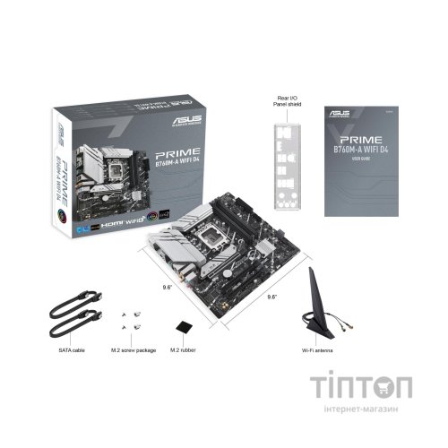 Материнська плата ASUS PRIME B760M-A WIFI D4