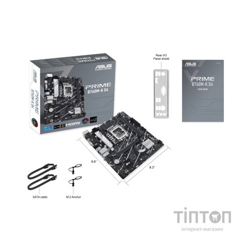 Материнська плата ASUS PRIME B760M-K D4