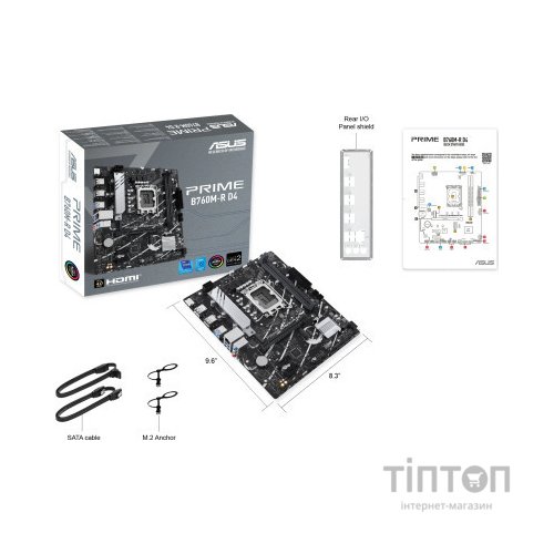 Материнська плата ASUS PRIME B760M-R D4