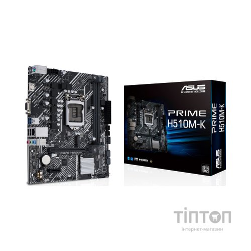 Материнська плата ASUS PRIME H510M-K R2.0