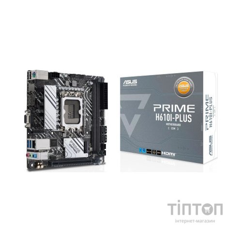 Материнська плата ASUS PRIME H610I-PLUS-CSM