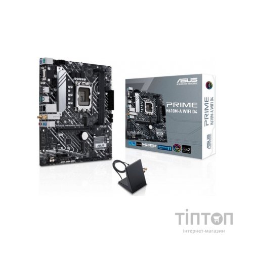 Материнська плата ASUS PRIME H610M-A WIFI D4