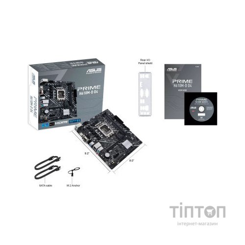 Материнська плата ASUS PRIME H610M-D D4